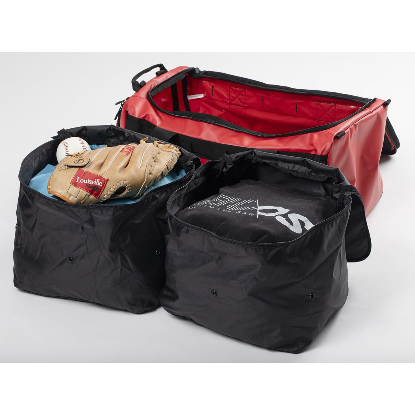 Saco de viagem BUDS DUFFEL BAG SMALL 30 L Vermelho
