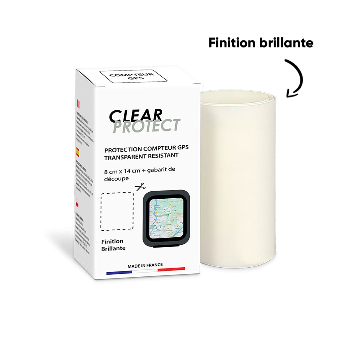 Proteção adesiva para GPS CLEARPROTECT Brillant