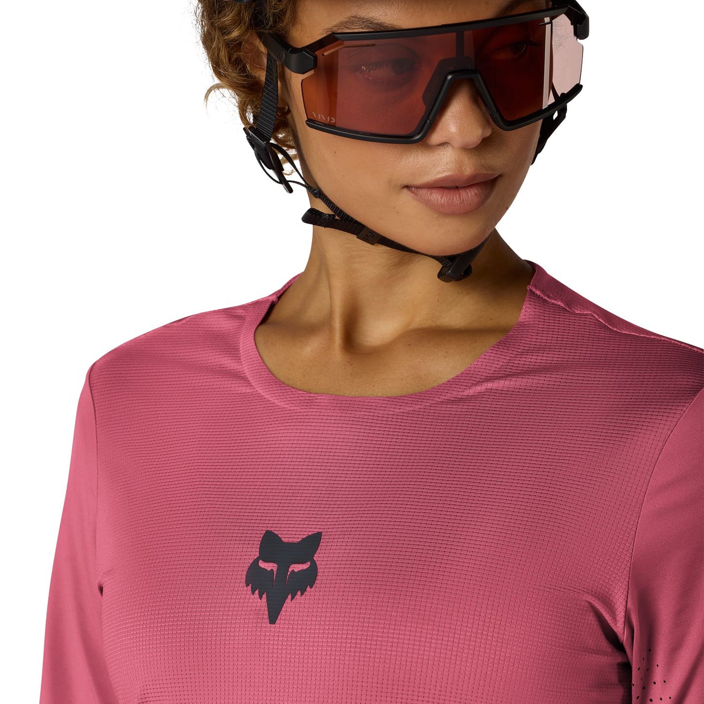 Camisola de manga curta FOX FLEXAIR para mulher Berry