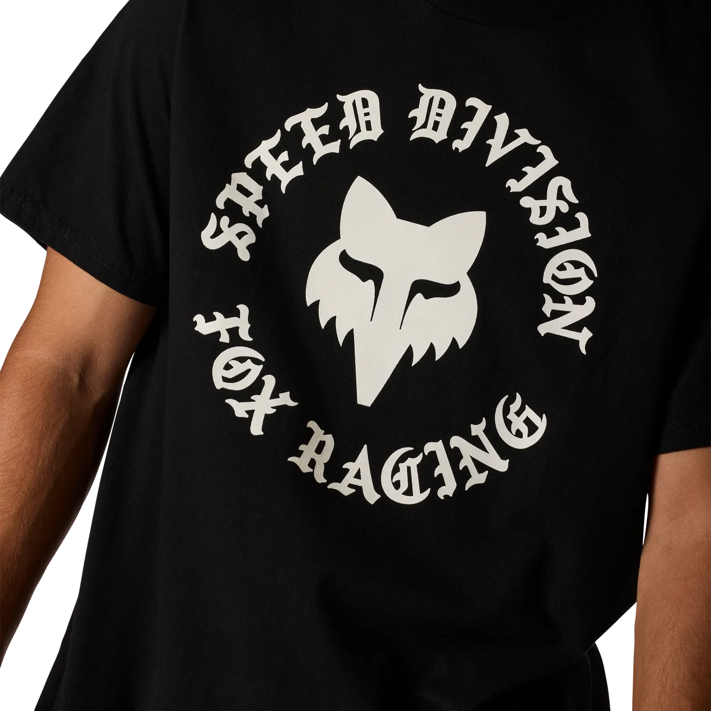 FOX BADGE 195 ORIGINAL T-Shirt Manga curta Preto