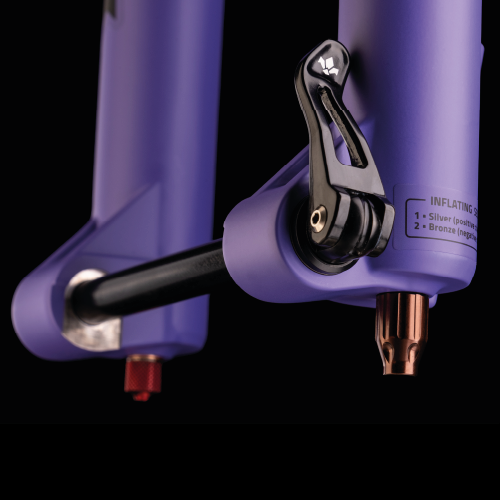 FORMULA SELVA R Air 27.5" eixo 15x110mm Boost Ultraviolet fork