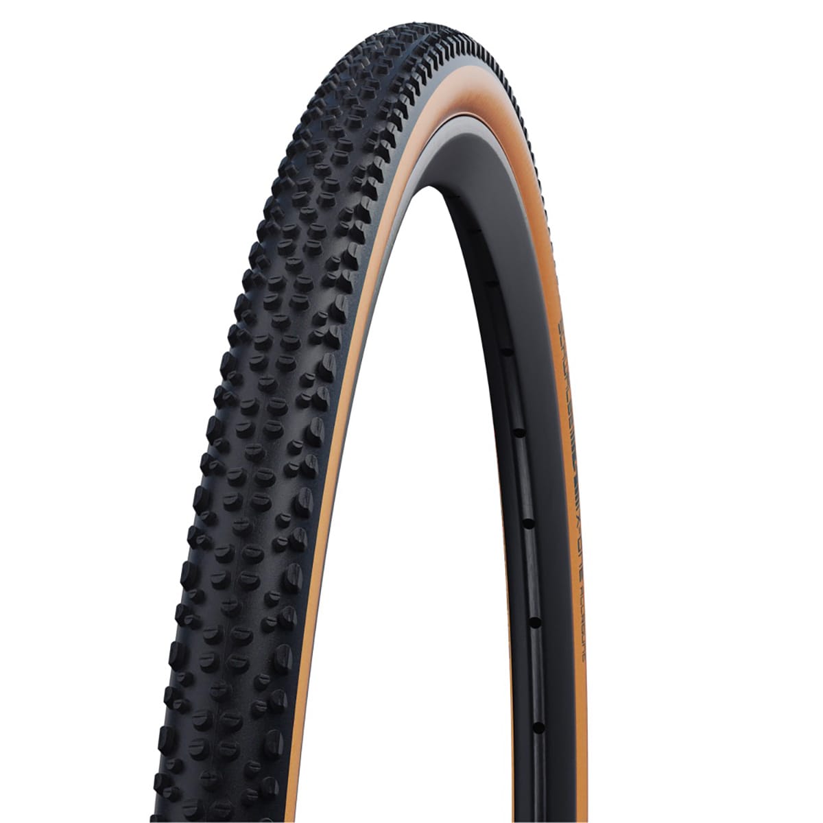 Pneu SCHWALBE X-ONE ALLROUND ADDIX RaceGuard 700x33c Tubeless Ready Bege