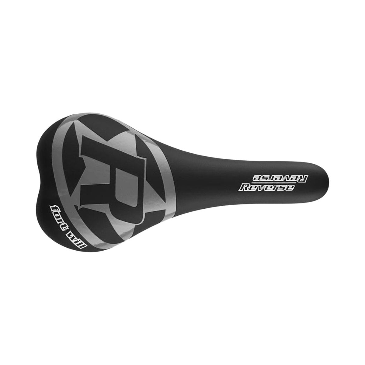 Selim REVERSE COMPONENTS FORT WILL STYLE Trilhos CrMo Preto/Cinzento