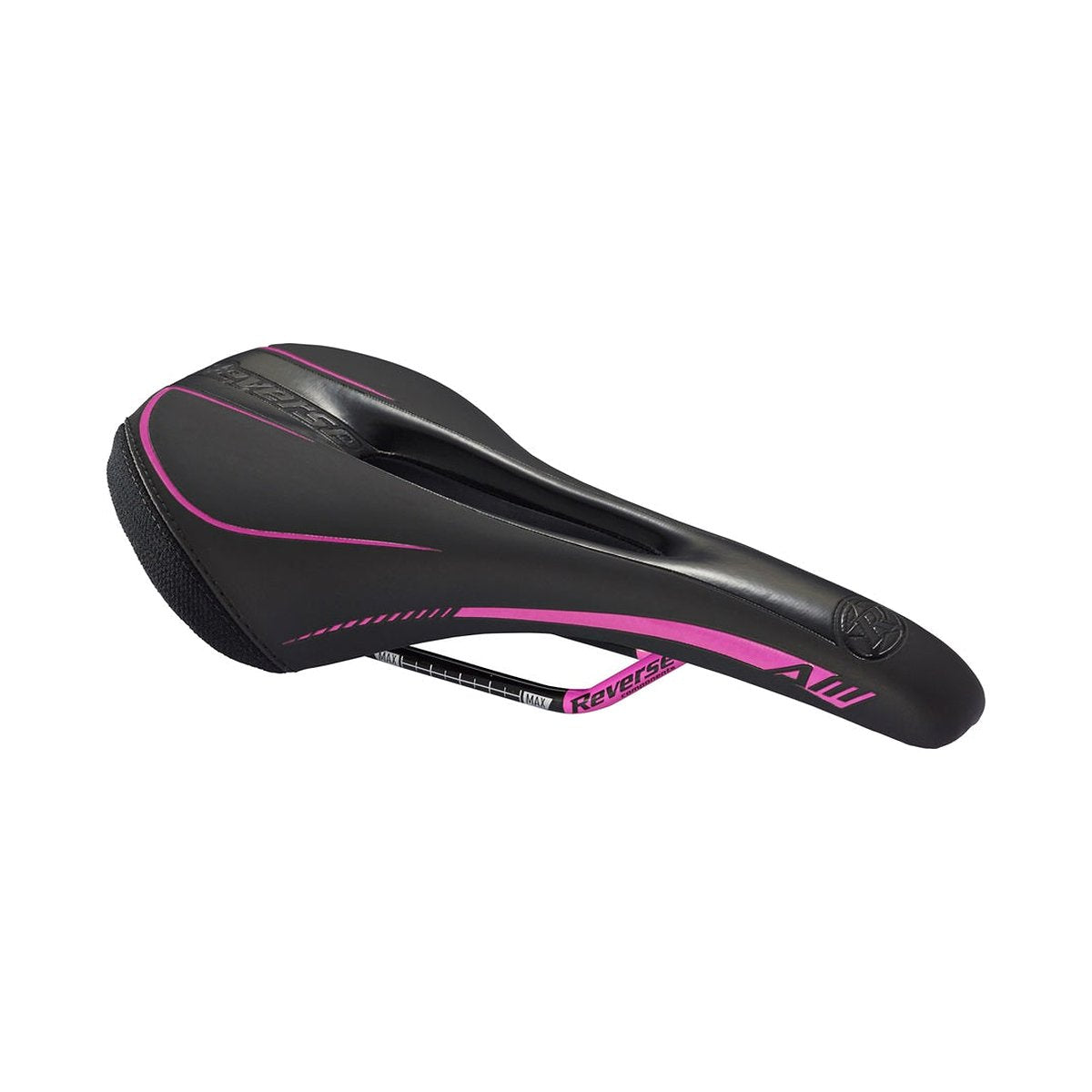Selim REVERSE COMPONENTS AM ERGO Rails CrMo Preto/Rosa