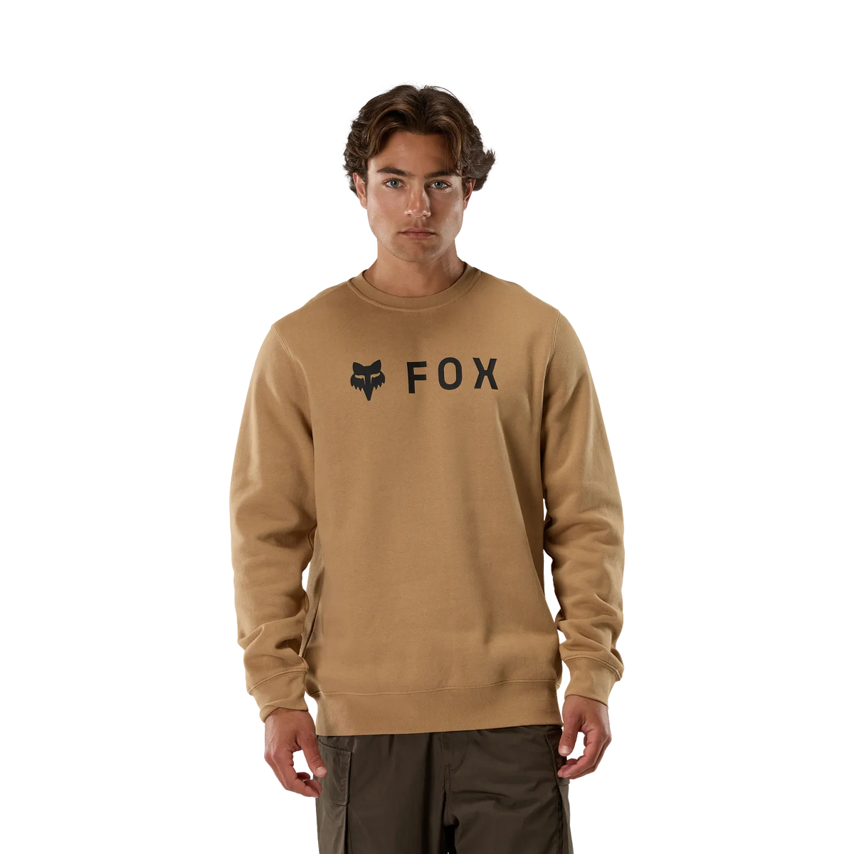 Sweatshirt FOX ABSOLUTE FLEE Castanho