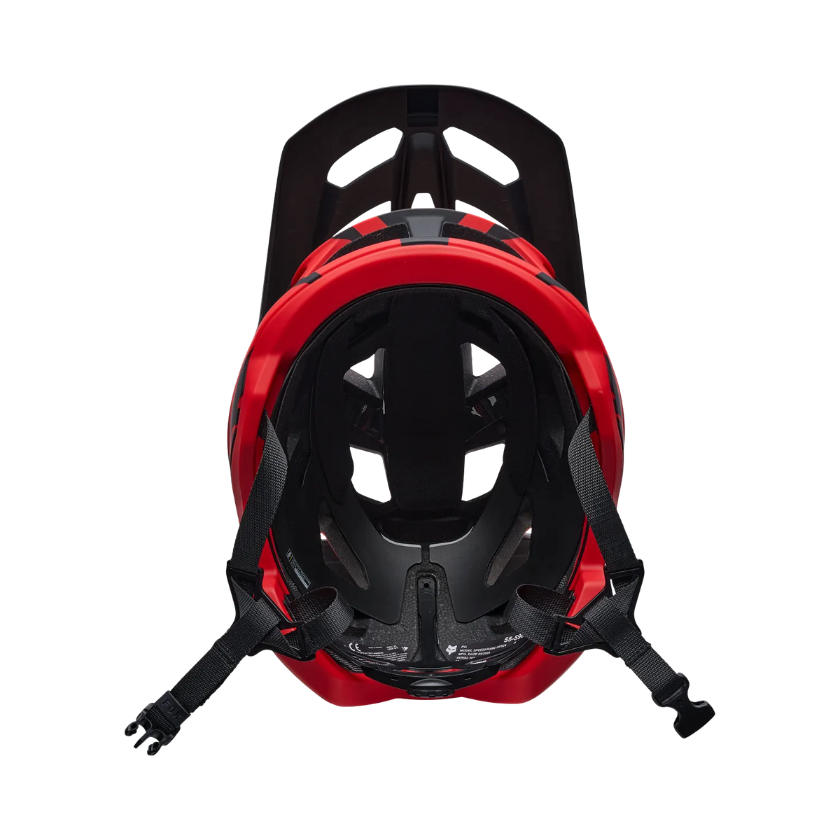 Capacete de BTT FOX SPEEDFRAME MIPS CHARGE Junior Preto/Vermelho