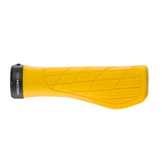 Punhos ERGON GA3 Lock-On 135 mm Amarelo