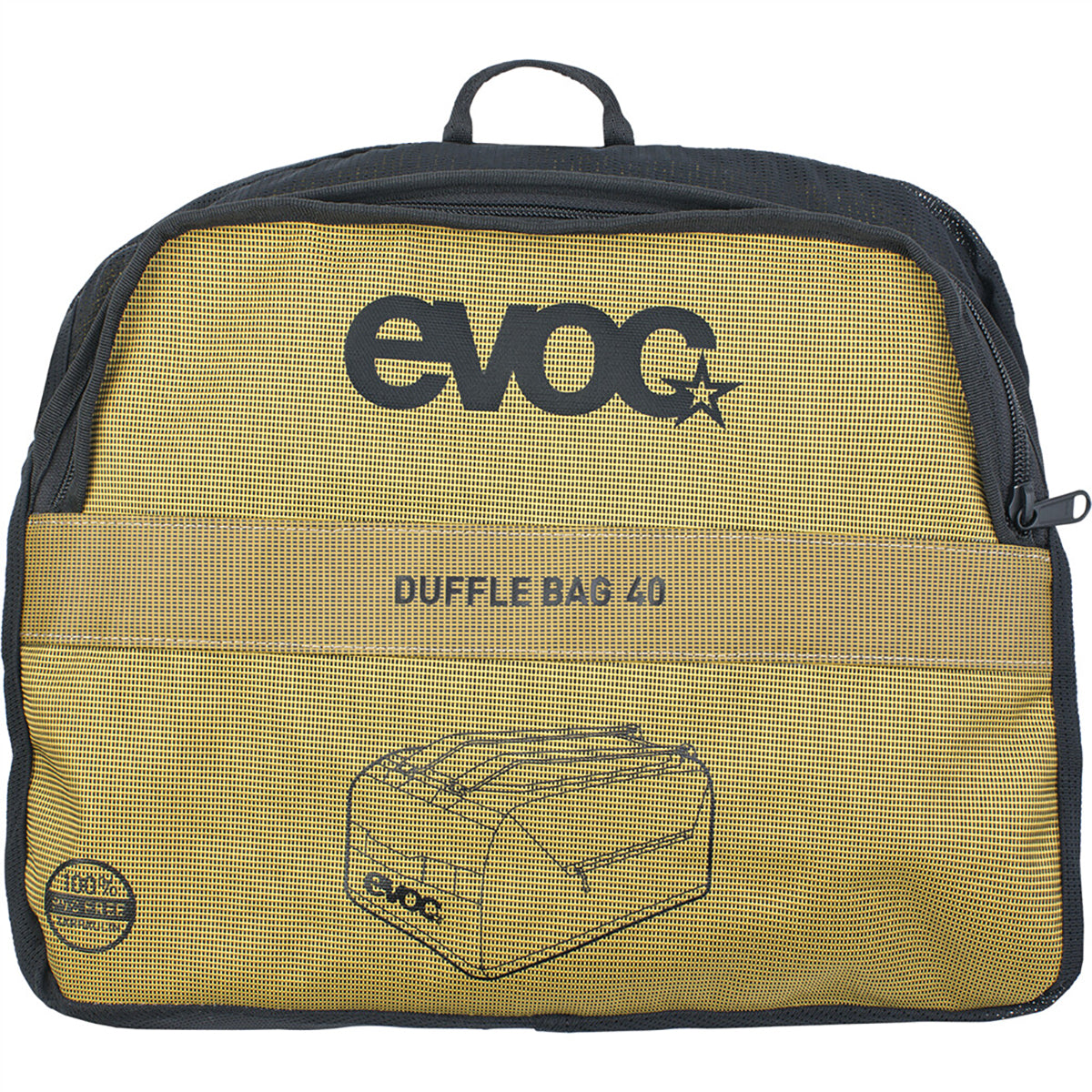 Saco de viagem EVOC DUFFLE 40 L Amarelo