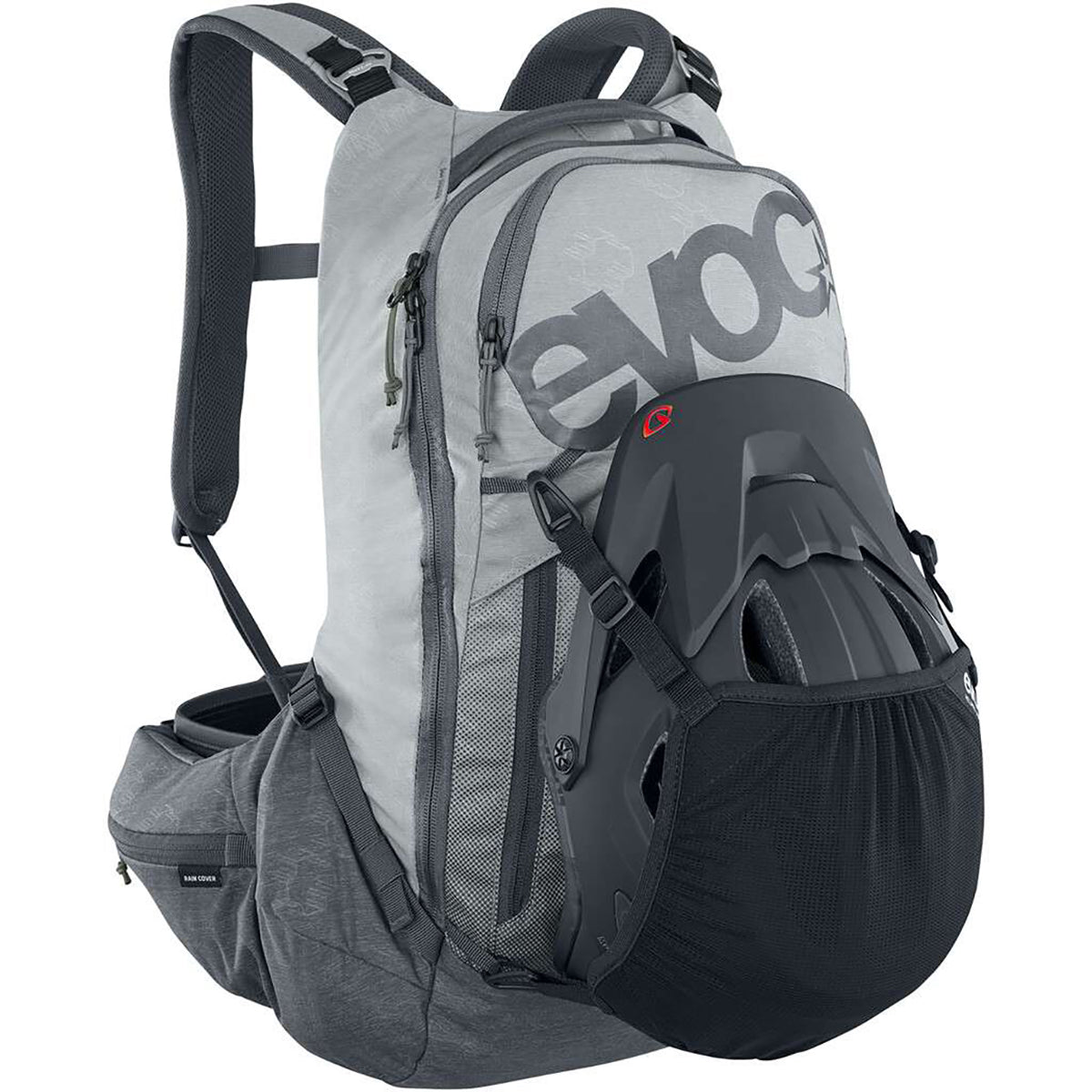 Mochila com Dorsal EVOC TRAIL PRO 16 Cinzento