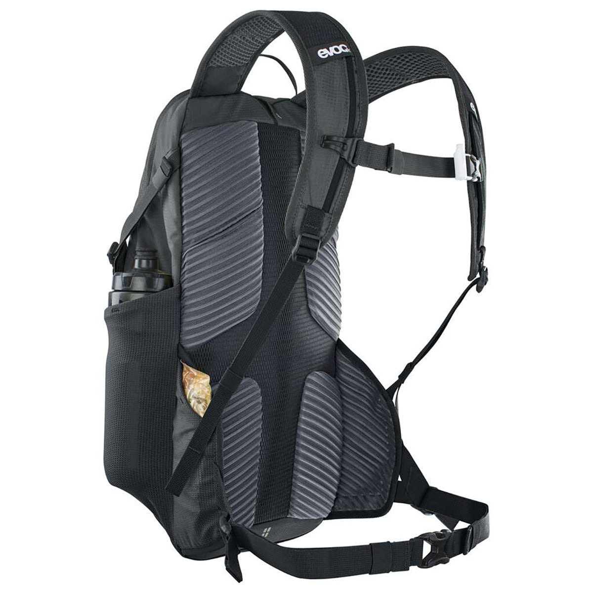 Mochila EVOC RIDE 16 L Preto/Púrpura