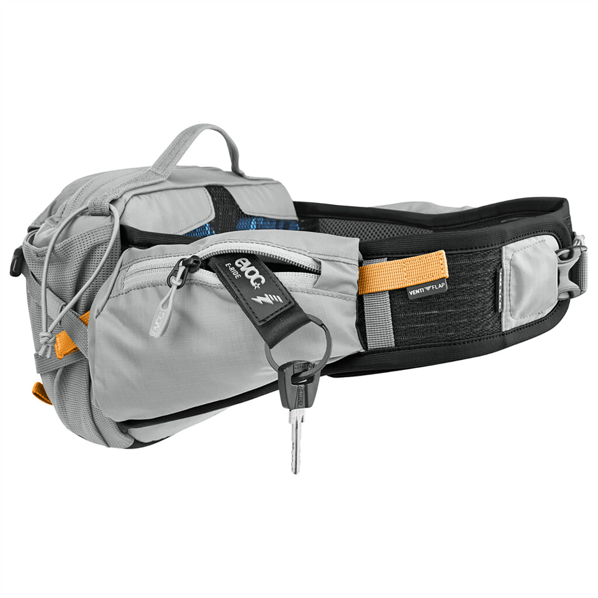Bolsa EVOC HIP PACK PRO E-RIDE 3L Cinzento