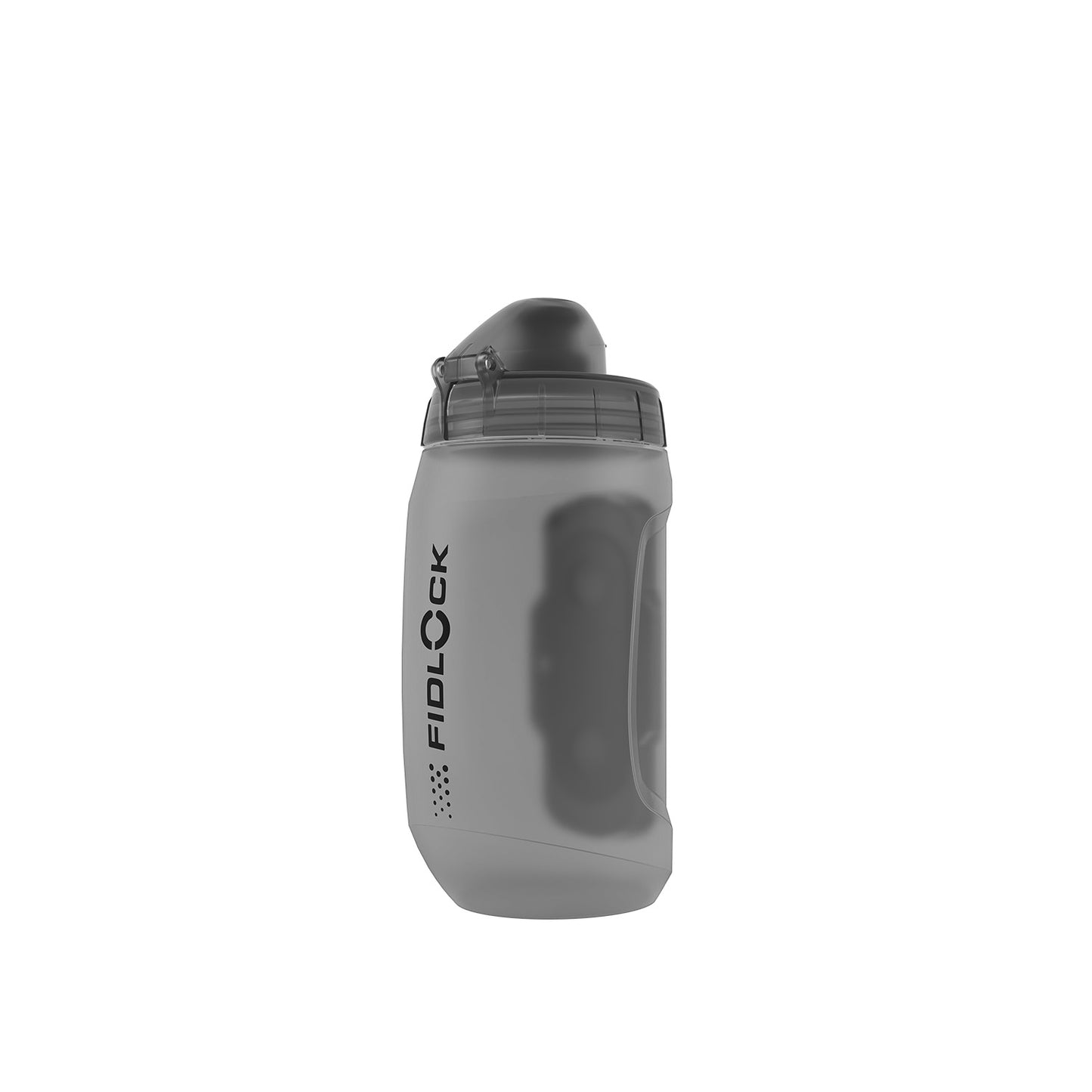 Kit garrafa e porta-garrafas FIDLOCK TWIST BIKE BASE 450 ml fumado