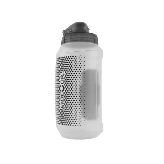 FIDLOCK TWIST COMPACT Garrafa com fita magnética (750ml) Transparente