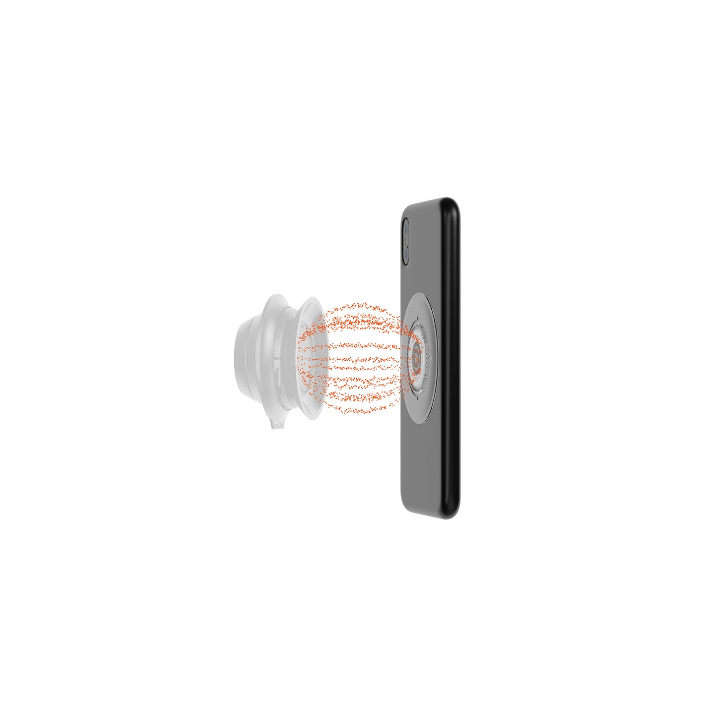 FIDLOCK VACUUM Patch universal para smartphone transparente