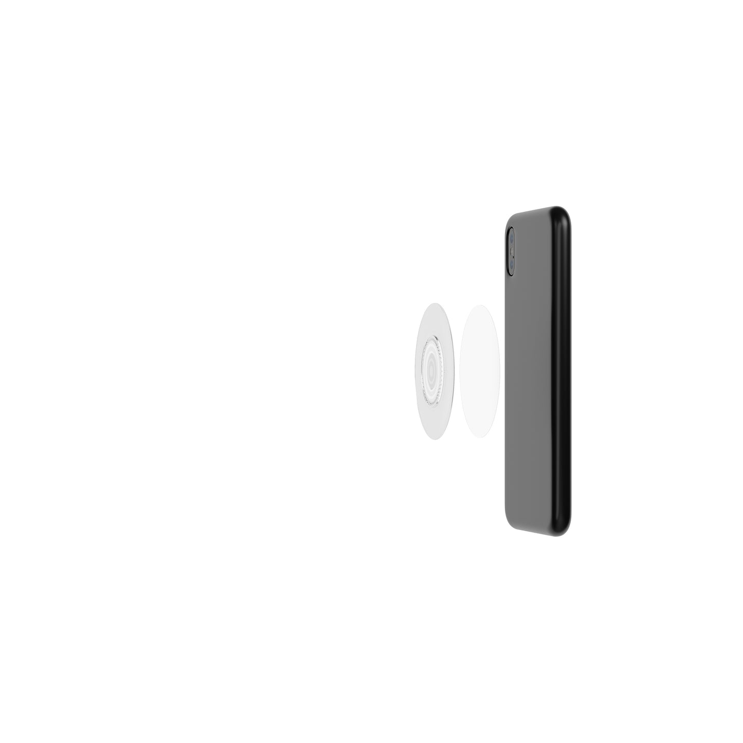 FIDLOCK VACUUM Patch universal para smartphone transparente