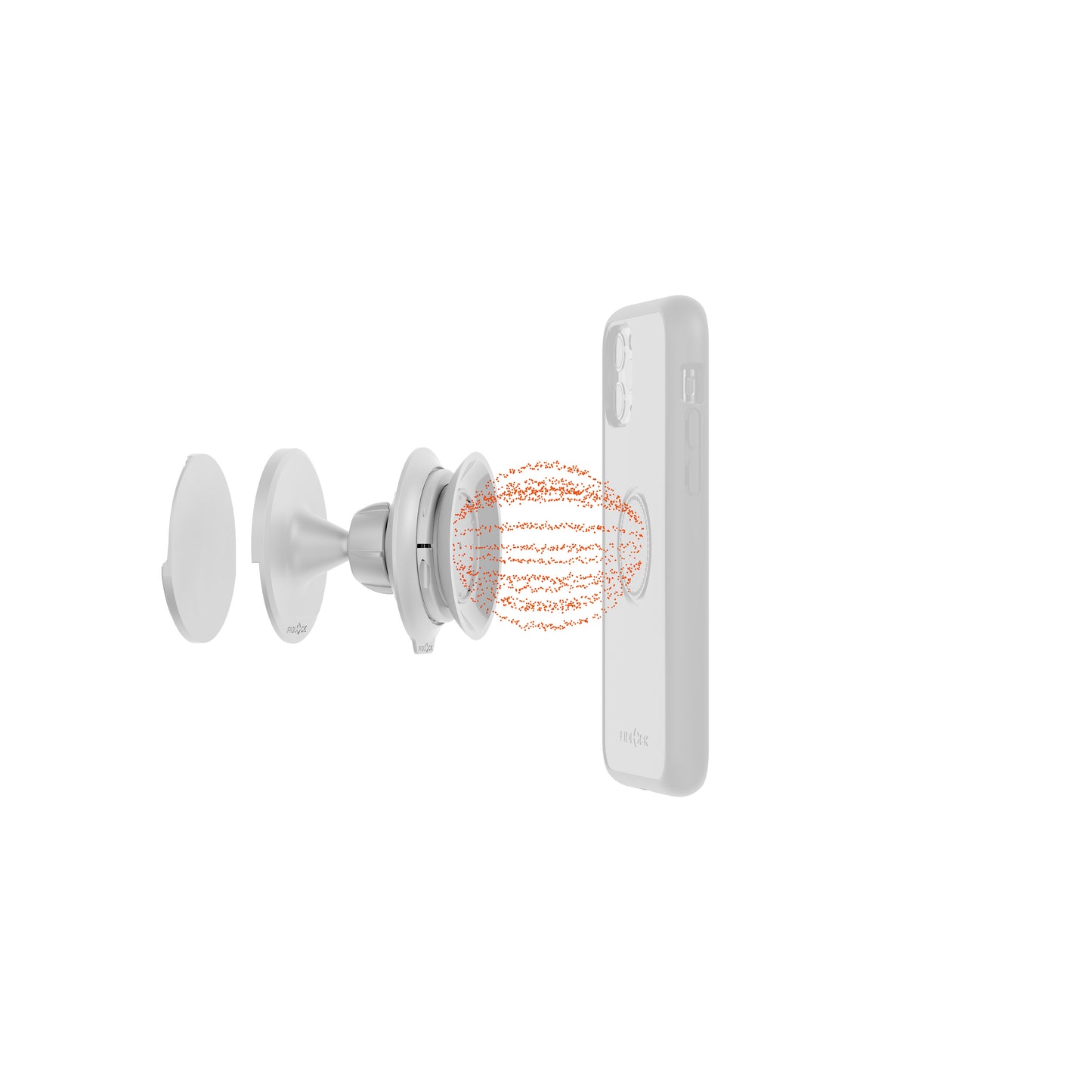 Suporte de parede FIDLOCK VACUUM Branco