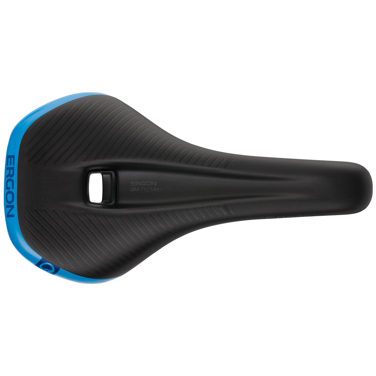 Selim ERGON SM Pro Midsummer Blue S/M com carris TiNox — pormenor