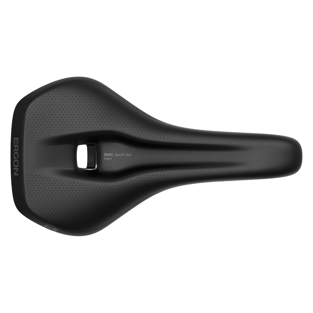 Selim ERGON SMC Sport Gel S/M com carris CrMo — pormenor