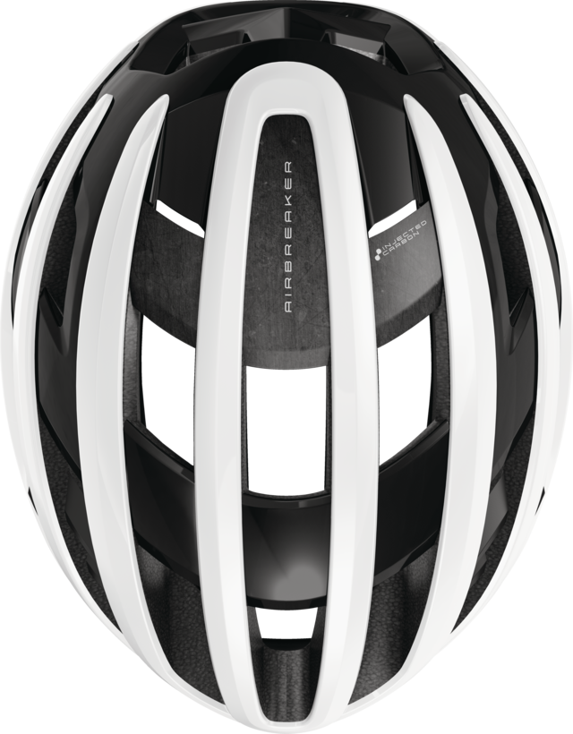 Capacete de estrada ABUS AIRBREAKER 2.0 Branco brilhante