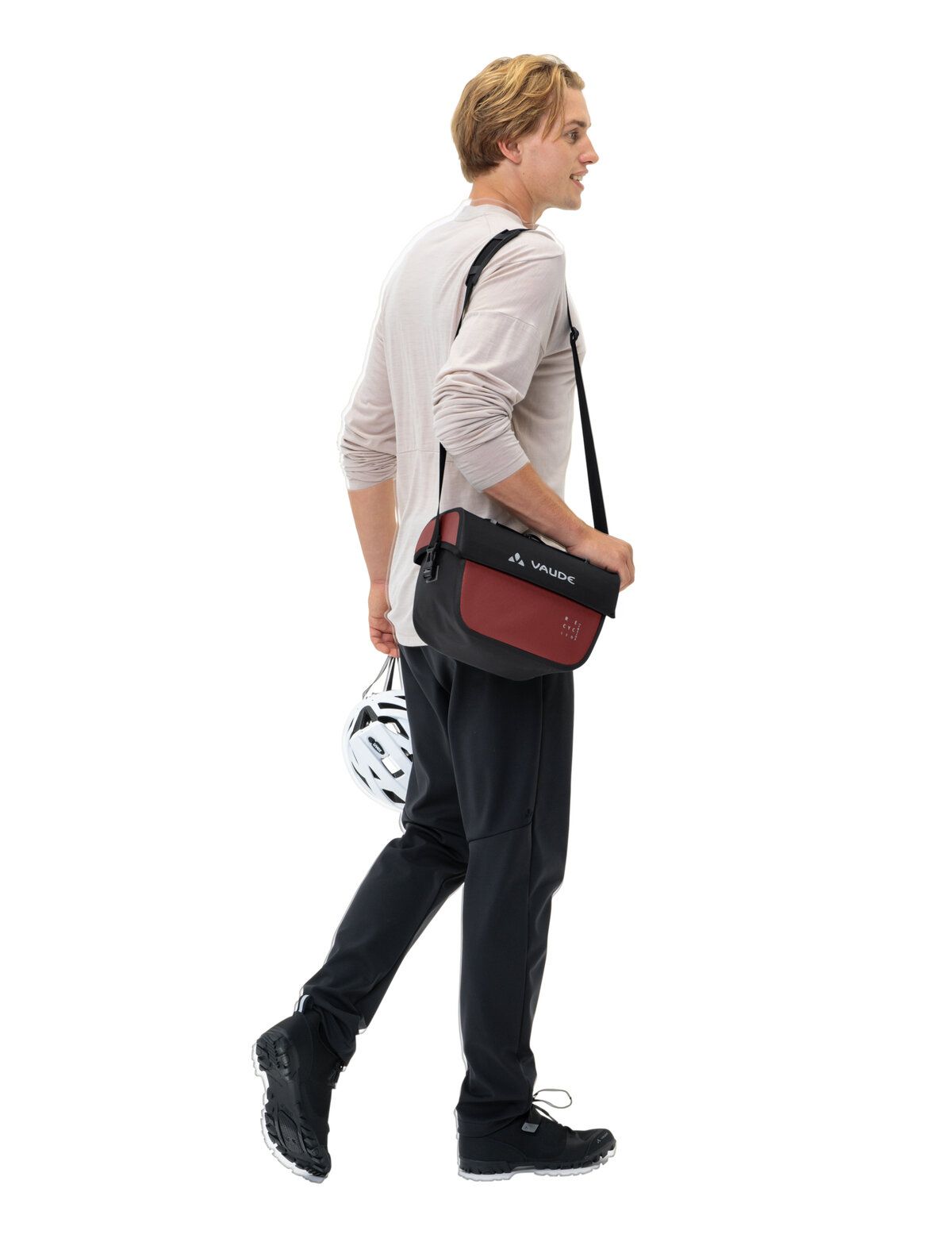VAUDE AQUA BOX 6 L Saco de guiador Vermelho