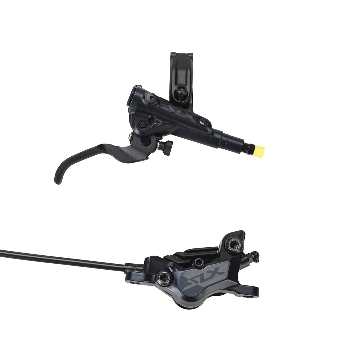 Par de pastilhas de travão ventiladas SHIMANO SLX M7120 4 Piston J-KIT Discless
