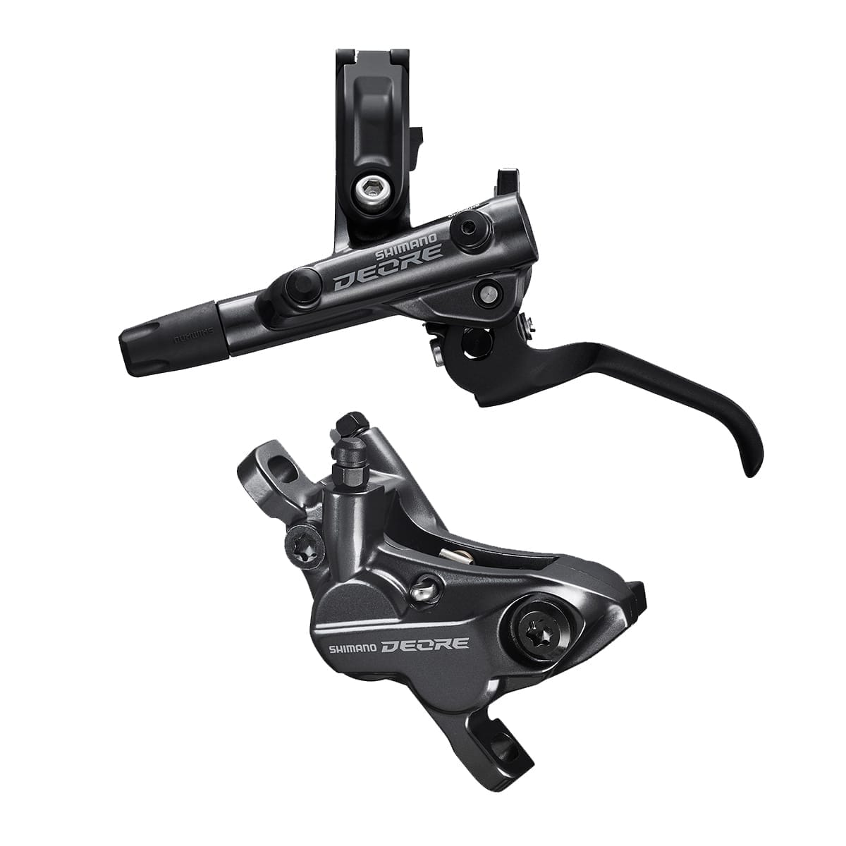 Par de travões de disco SHIMANO DEORE M6120 4 Piston J-KIT