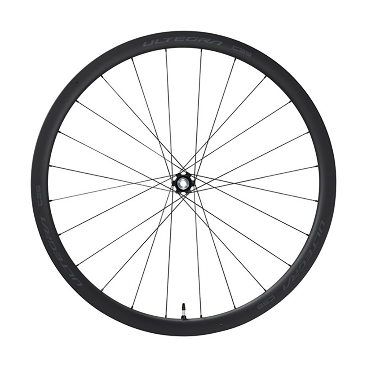 Roda dianteira SHIMANO ULTEGRA R8170-C36 Tubeless Ready (bloqueio central)