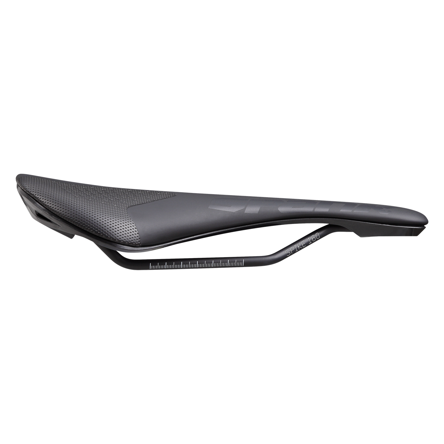 SPANK SPIKE 160 Sela de couro CrMo LTD Rails GG Preto