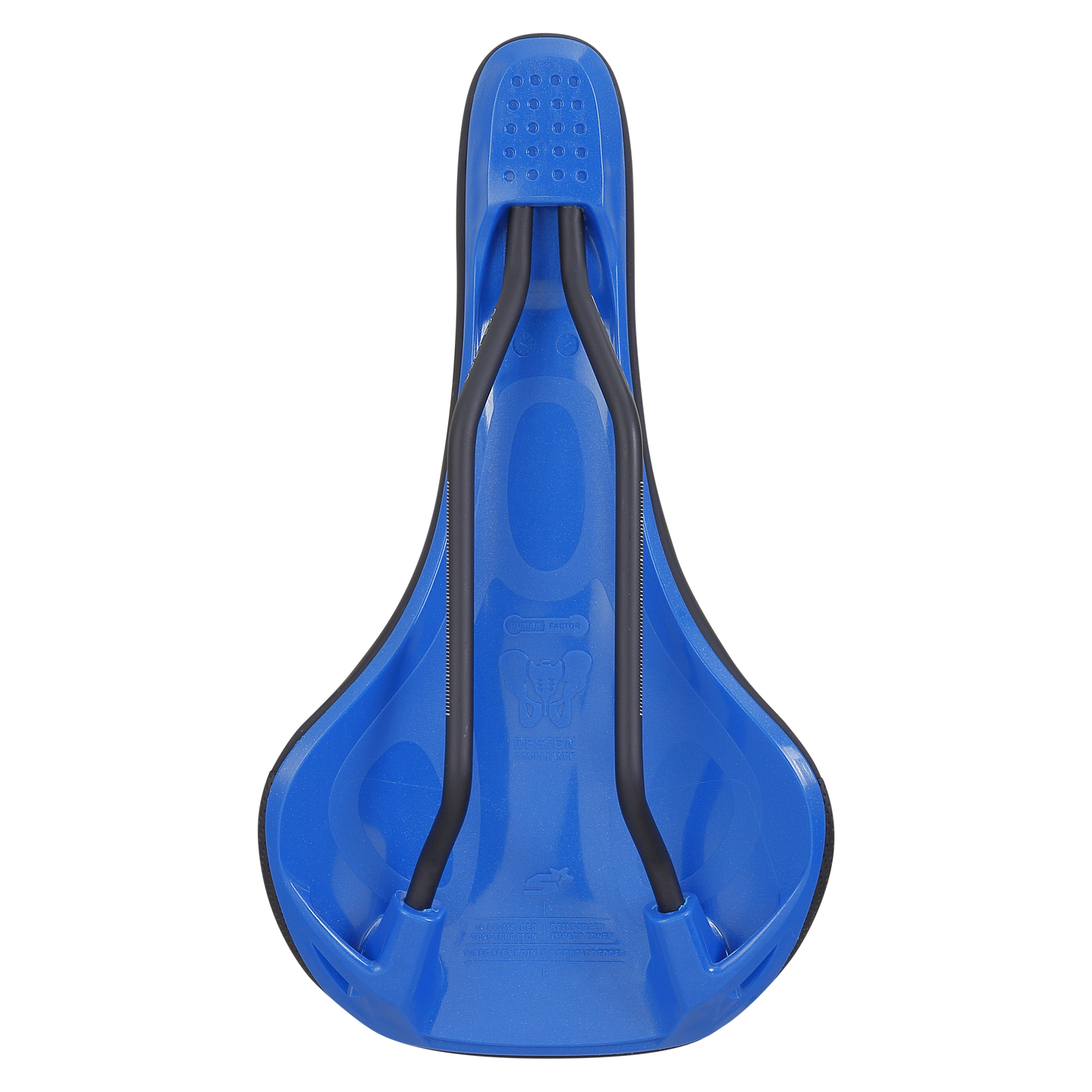 SPANK OOZY 280 144mm Selim CrMo Rails Azul