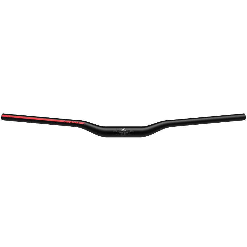 SPANK SPOON 35 Rise 25mm 800mm Preto/Vermelho Cabide