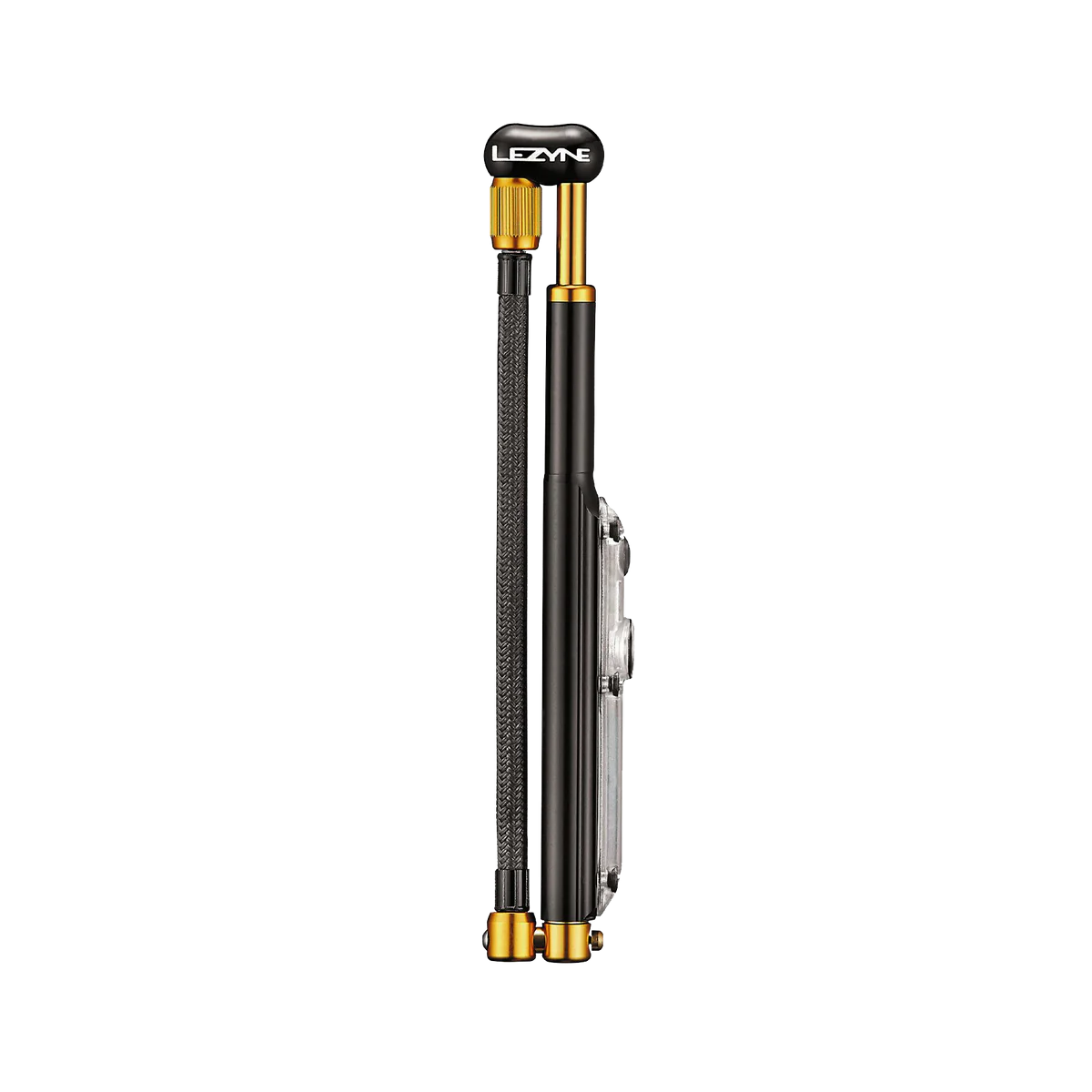 Bomba de suspensão de alta pressão LEZYNE DIGITAL SHOCK DRIVE Preto/dourado