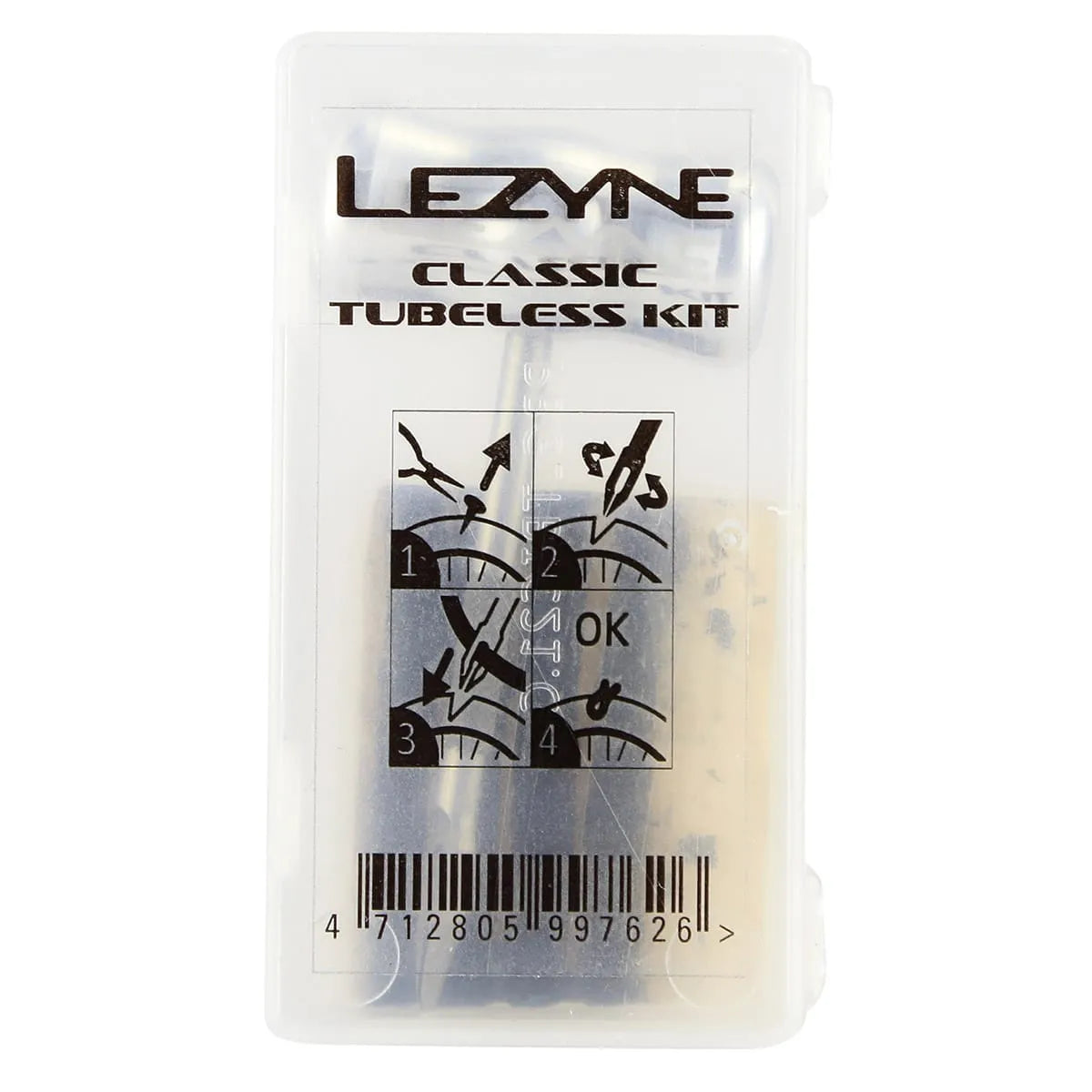 Kit de reparação Tubeless LEZYNE CLASSIC + 5 mechas