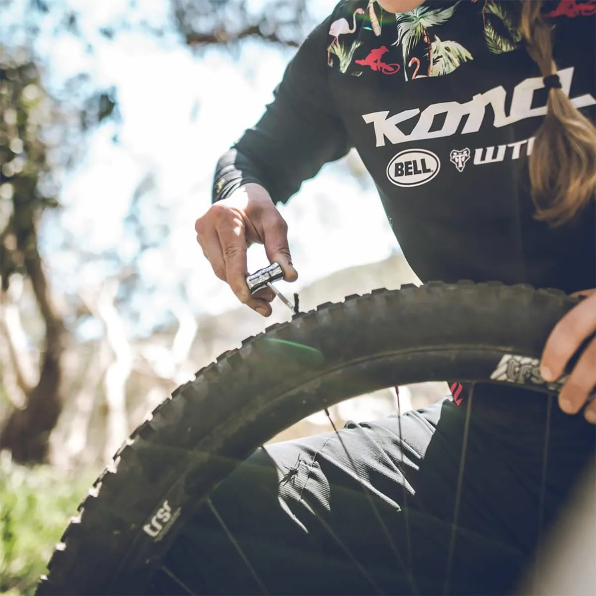 Kit de reparação Tubeless LEZYNE CLASSIC + 5 mechas