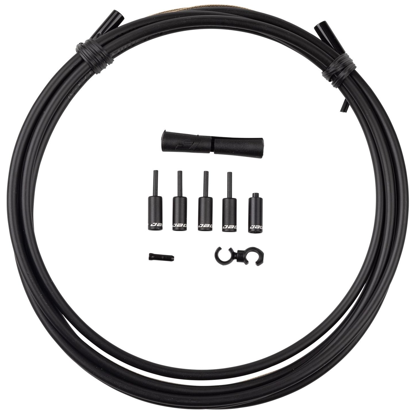 JAGWIRE PRO SHIFT 1X Kit de mangueiras e cabos de desviador preto/aço