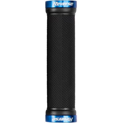 Punhos Lock-On CLASSIC da REVERSE COMPONENTS Preto/Azul