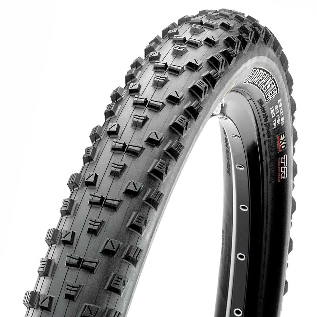Pneu MAXXIS FOREKASTER 27.5x2.40 Exo 3C MaxxTerra Tubeless Ready Soft Black