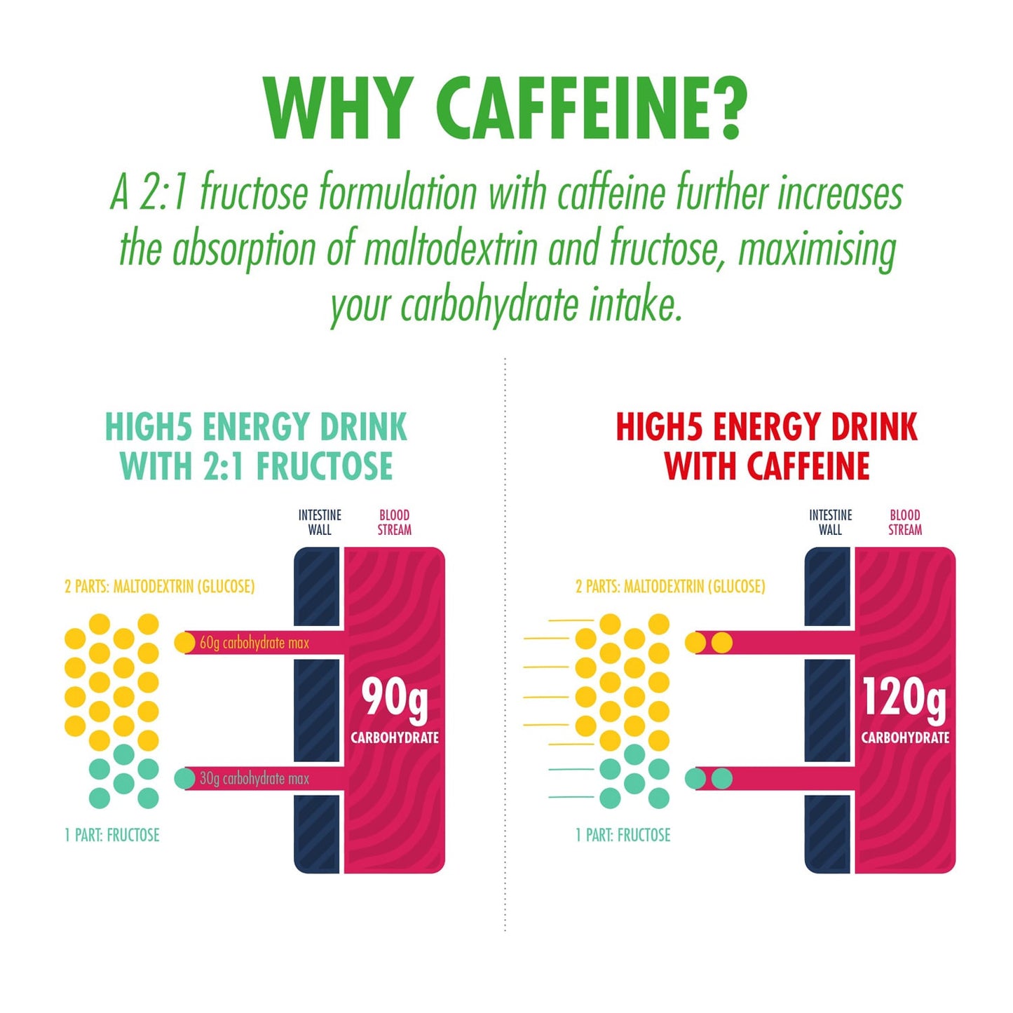 Bebida energética HIGH5 ENERGY DRINK CAFEÍNA (2,2 kg) Limão