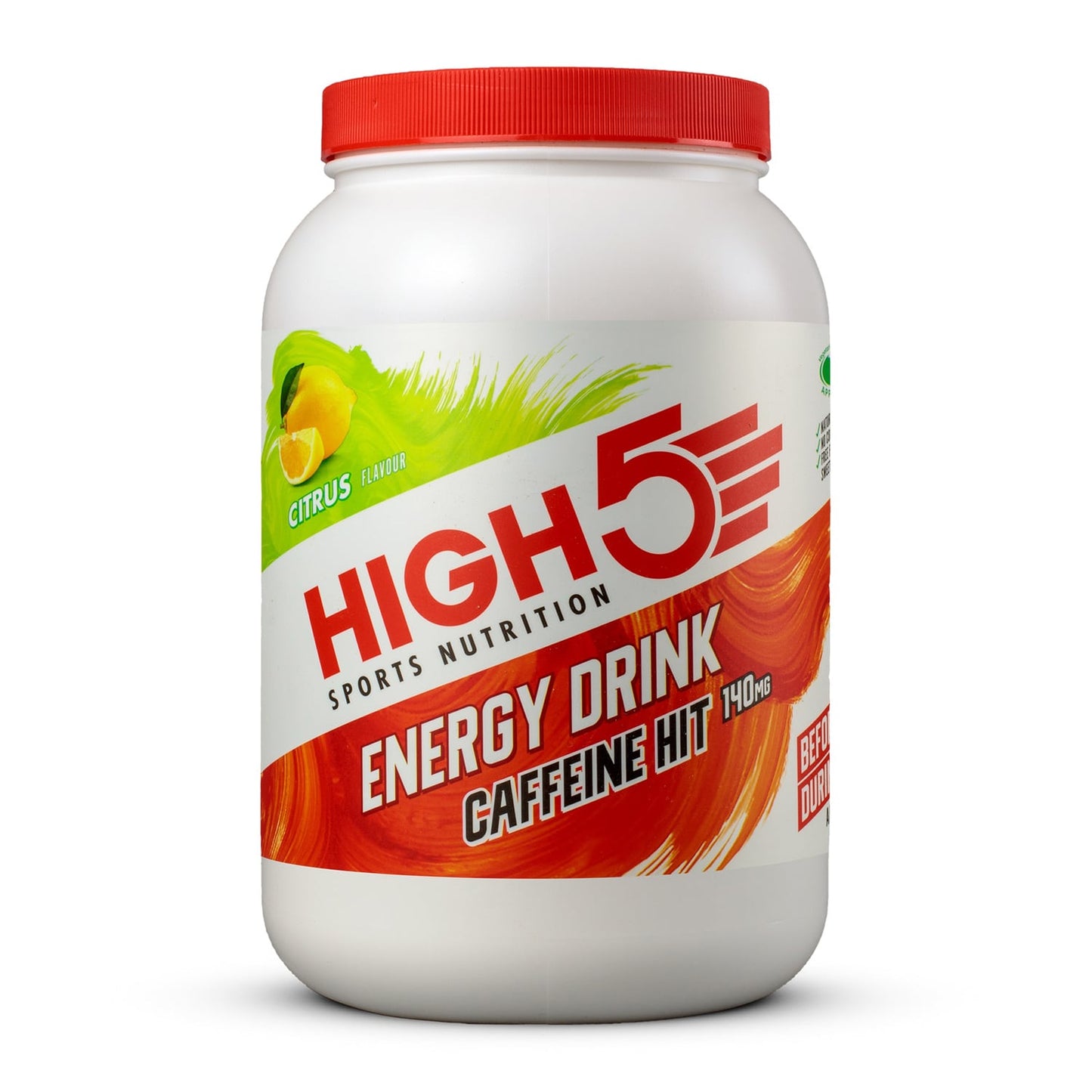 Bebida energética HIGH5 ENERGY DRINK CAFFEINE HIT (1,4 kg) Limão