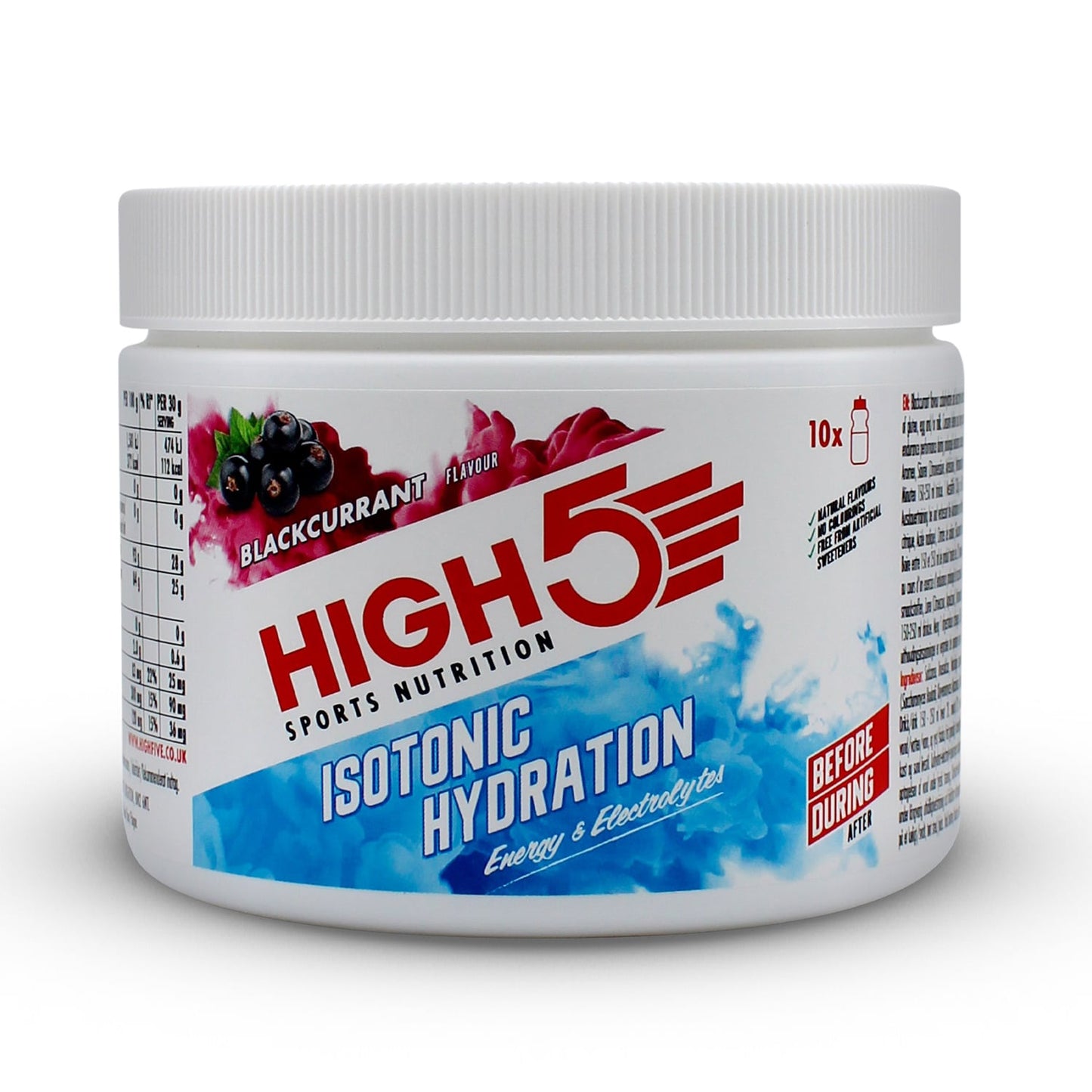Bebida energética HIGH5 ISOTONIC (300g) Groselha preta