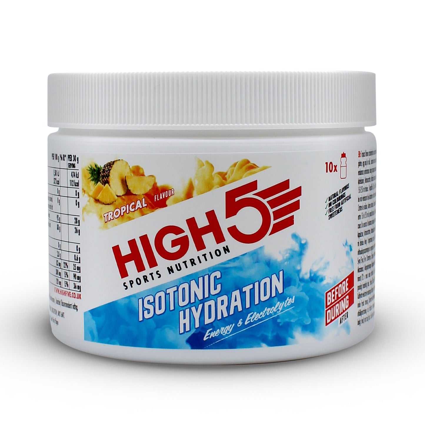 Bebida energética HIGH5 ISOTONIC (300g) Tropical