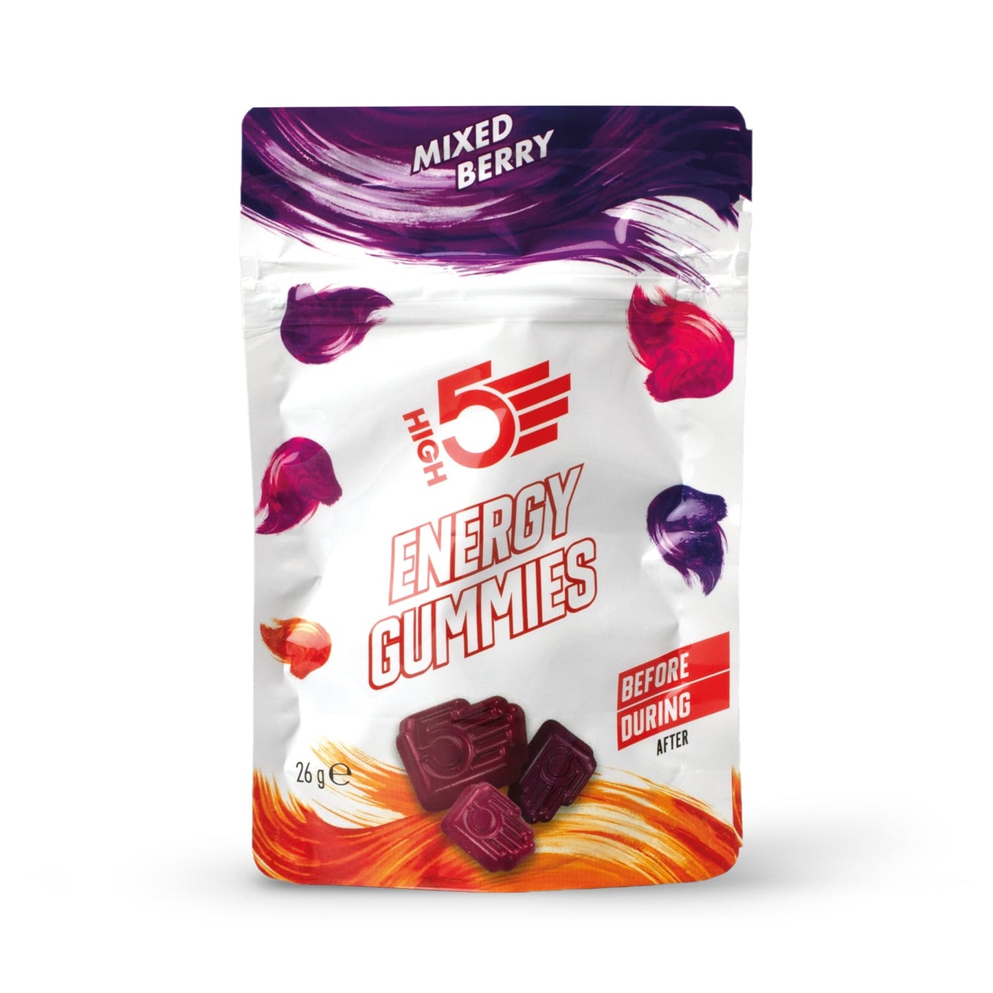 HIGH5 ENERGY GUMMIES (26g) Frutos vermelhos