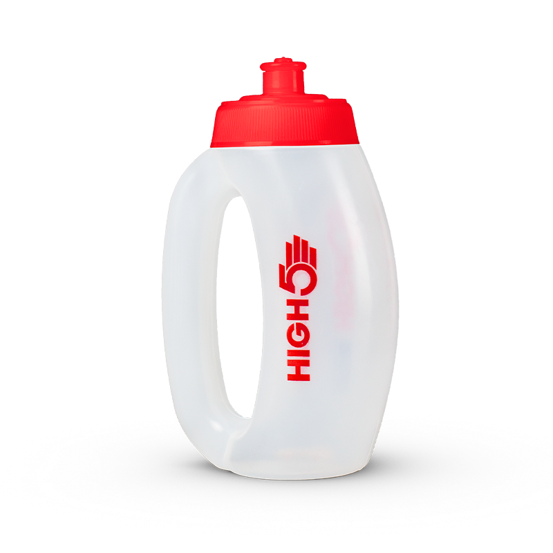 HIGH5 RUN BOTTLE Garrafa de água transparente