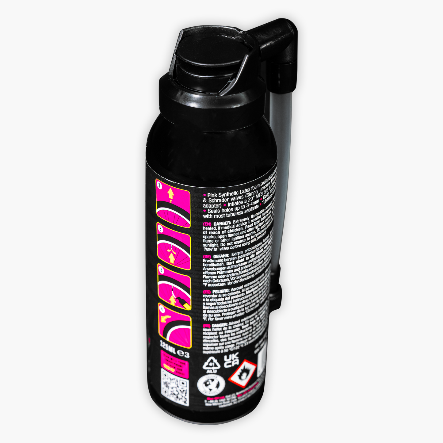 MUC-OFF B.A.M Spray Reparador de Furos (125 ml)