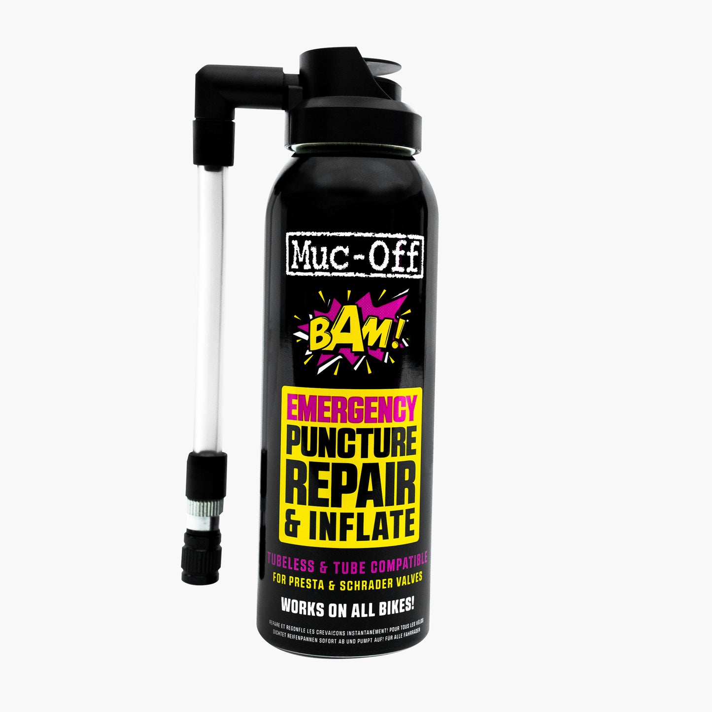MUC-OFF B.A.M Spray Reparador de Furos (125 ml)