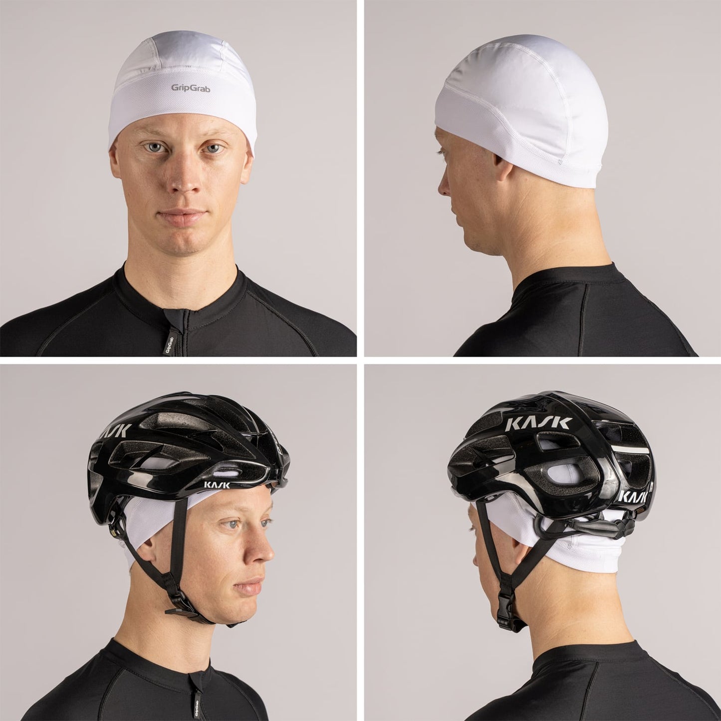 Capa de capacete GRIPGRAB UPF 50+ Branca
