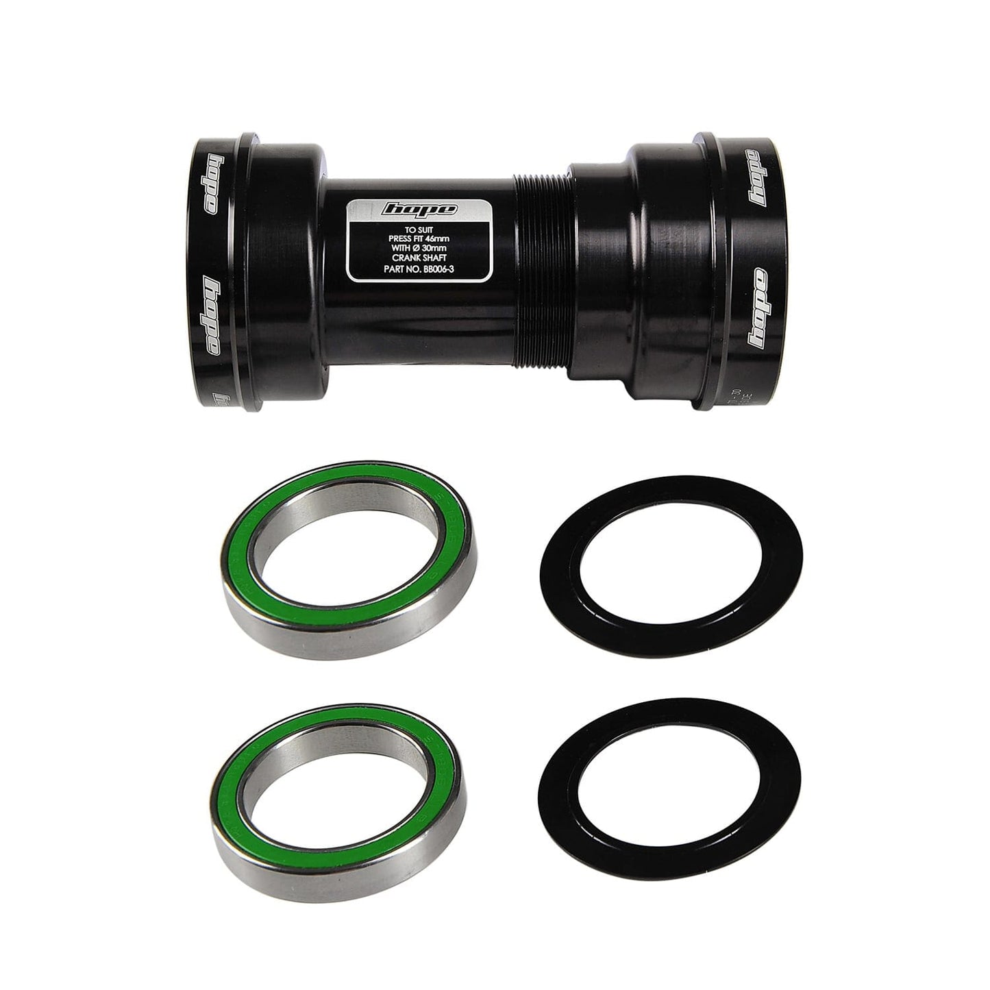 Pedaleira HOPE PF30/46 68/73 mm eixo 30 mm #BBPF467330SSN