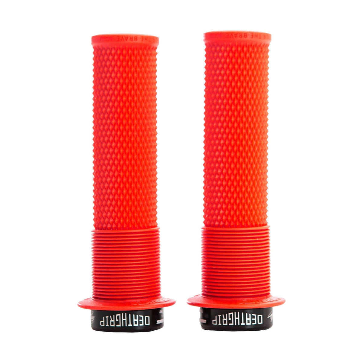 Grips DMR DEATHGRIP Flange Medium Lock-on Vermelho