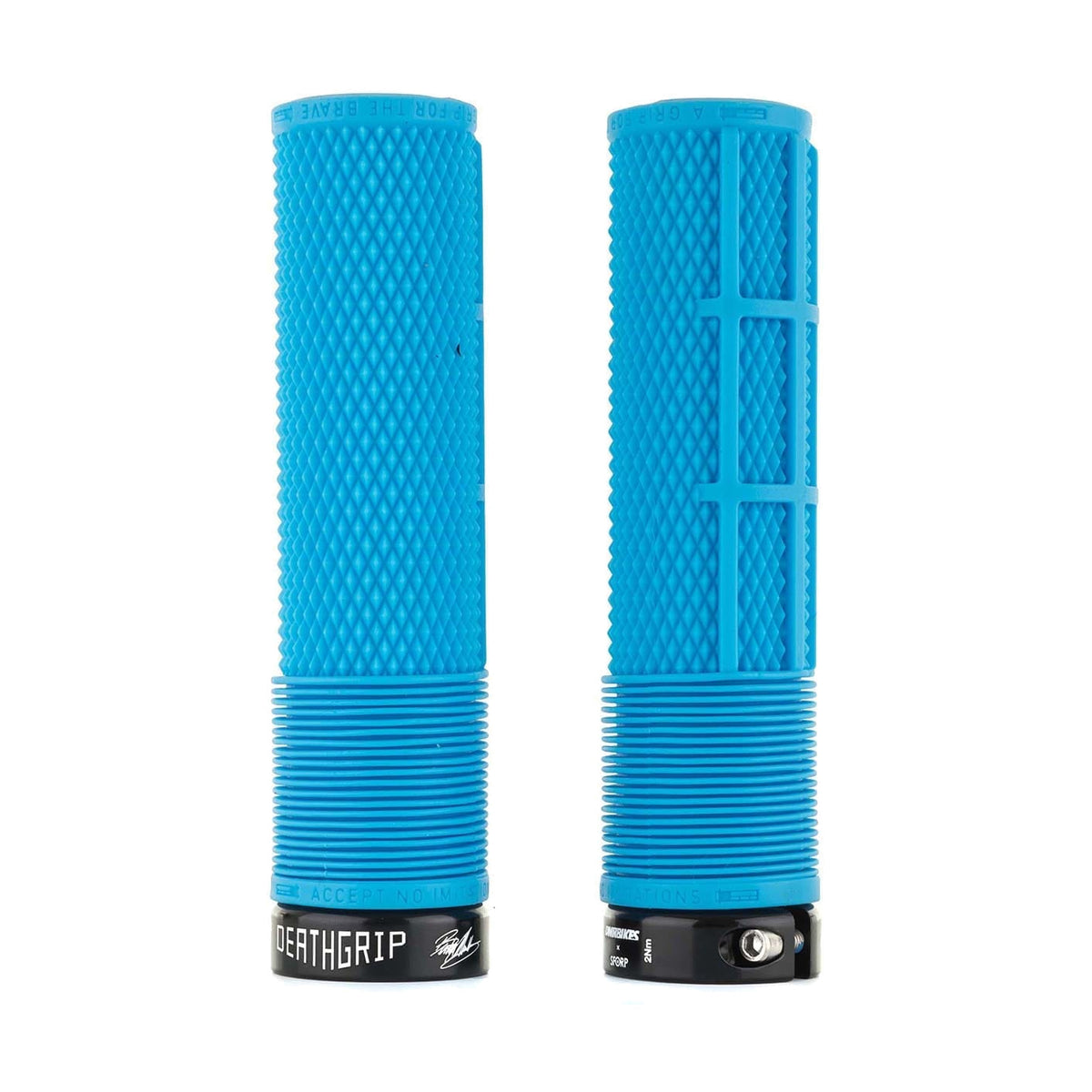Grips DMR DEATHGRIP Large Lock-on Azul