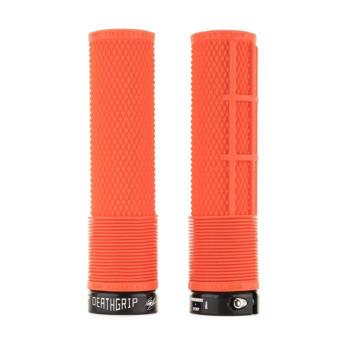 Grips DMR DEATHGRIP Large Lock-on Laranja