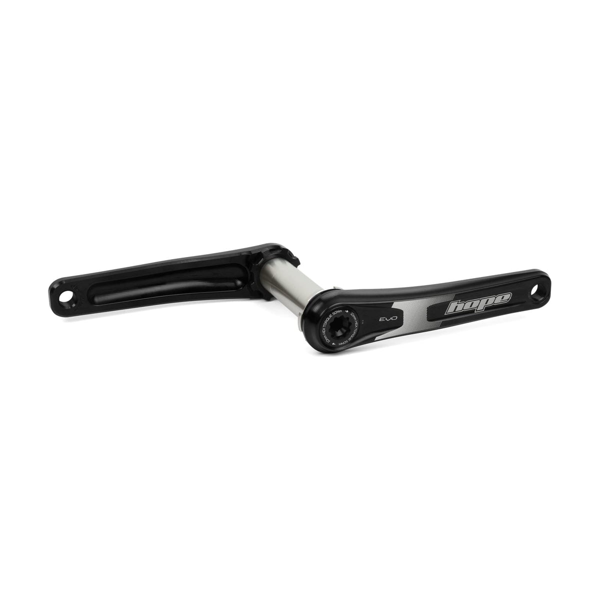 Manivelas HOPE EVO Caixa de Pedaleiro 83 mm (Sem Estrela) Preto